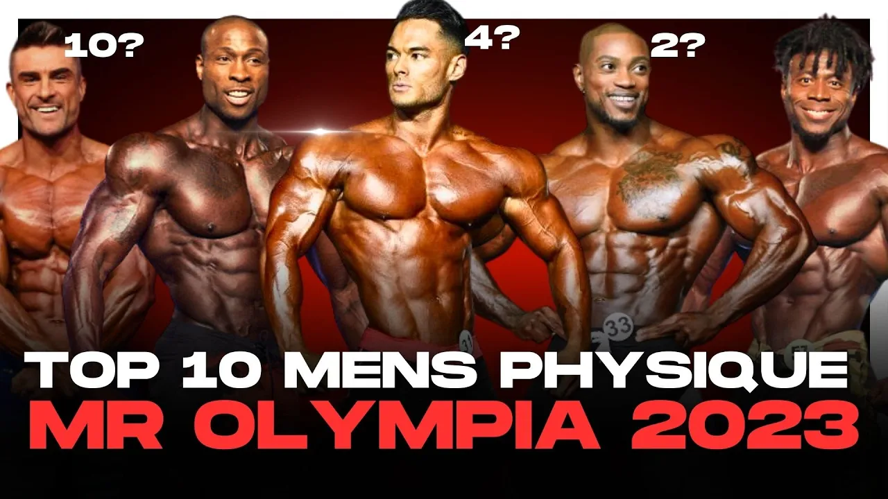 TOP 10 MENS PHYSIQUE DEL MR OLYMPIA 2023 || MI PREDICCIÓN Y ANÁLISIS || ¿QUIÉN GANARÁ?