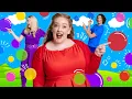 Download Lagu Pop the Bubbles - Learn Colours 🟡🟣🟢🔴 Kids Color Song