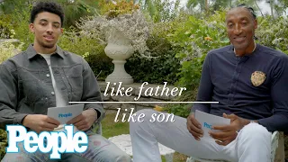 Like Father Like Son Scottie Pippen and Scotty Pippen Jr PEOPLE