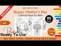 1015 FREE Happy Mother s Day Coloring Pages For Kids Color and Learn 5 Pages
