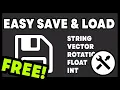 Save Load game in Unity easy - Free tool