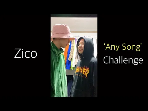 Download MP3 ZICO 'Any Song' Challenge