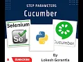 Part 4 Step Parameters in Selenium Python Behave BDD