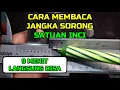 Download Lagu Cara Membaca Jangka Sorong Inci | Ketelitian 0.001 Inch | 1/1000 Inci