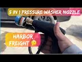 Pressure Washer 5 in 1 Nozzle