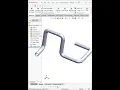3D SKETCH SWEEP Boss Swept Sweep thin Solidworks the cadd