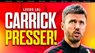 Carrick BACKS THE BOARD? Big Injury News! Man United Presser Reaction