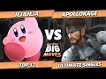 Lagu LMBM 2026 - JeJaJeJa (Kirby) vs. ApolloKage (Snake) Smash Ultimate - SSBU