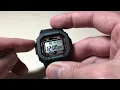 Casio G-Shock GWM5610U-1 Set Alarm s