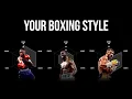 The REAL Boxing Styles Find out what yours is