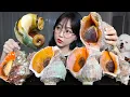 Download Lagu 소라찜 내장까지 싹싹! 초장과 크림소스로 즐기는 바다의 맛🐚해물 먹방 Steamed Sea Snails Mukbang ASMR