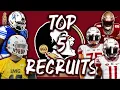 FEAR THE SPEAR l Florida State Seminoles Top 5 Recruits 2022