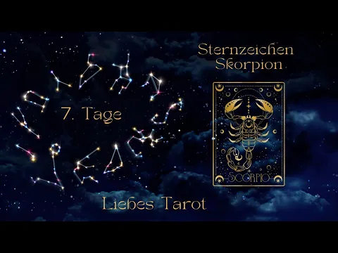 Download MP3 ♏️❤️Skorpion - Liebe und Wunschpartner - sieben Tage Tarot Legung❤️♏️