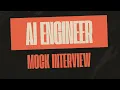 AI Engineer Mock Interview Real Technical Round Simulation