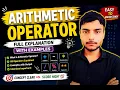 Python Arithmetic Operators Explained Complete Guide with Examples Hindi English