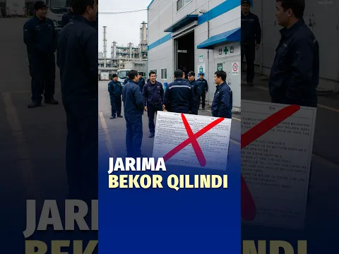 Endi Koreyadagi o‘zbekistonliklar jarima to‘lamaydi