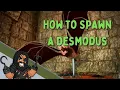 Ark How to Spawn a Desmodus w Admin Commands