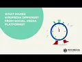What makes Wikipedia different from social media platforms A WIKI MINUTE