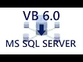 How To Connect VB 6 0 With SQL Server