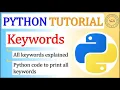 Python Keywords Explained Master Reserved Words in Python Programming Call Now 9052520090