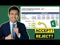 Capital Budgeting NPV IRR Payback MUST-KNOW for Finance Roles