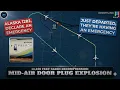 Alaska Airlines 1282 Door blows out at 16000 feet Full ATC Phone Tapes