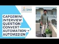 String Program to Convert automationattt autom22i2n3345 Capgemini Java Interview Question