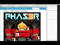 13 Phaser 3 tutorial Add GameOver Text