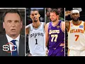 ESPN breaks NBA Playoff Picture after Spurs lost to Nuggets - Thunder beat Lakers