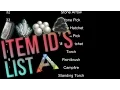 ARK ITEM ID s - ARK ITEM IDs LIST FOR ADMINS