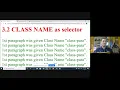 CSS 07-03 Defining Selector ID and Class Name