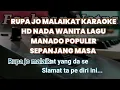 Download Lagu RUPA JO MALAIKAT KARAOKE HD NADA WANITA ISTY JULISTRY LAGU MANADO LIVE KEYBOARD