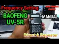Download Lagu Setting Frekuensi HT Baofeng UV-5R