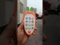 Lagu CUTENESS CARROT PHONE TOY #asmr #satisfying #musicalphone #ringging #shortsvideo #trending #phone