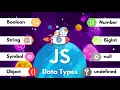 JavaScript Class 2 Data Types Explained Beginner to Advanced