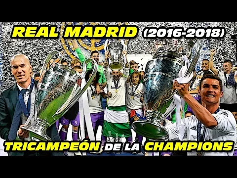 Download MP3 REAL MADRID 🏆🏆🏆 TRICAMPEÓN de EUROPA 2⃣0⃣1⃣6⃣-2⃣0⃣1⃣8⃣