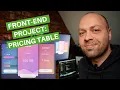 Front-end Project Pricing Table HTML CSS