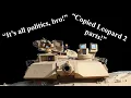 M1 Abrams vs Leopard 2 Bad History