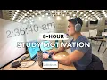 8-HOUR STUDY WITH ME till 3AM at the LIBRARY Productive Pomodoro Session Background Noise