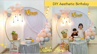 Download Membuat Dekorasi Ulang Tahun | DIY Dekor Ultah Anak | Ulang Tahun Aesthetic | Aesthetic Birthday MP3