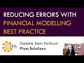 Reducing Errors with Financial Modelling Best Practice