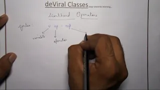 shorthand operator C Programming Language