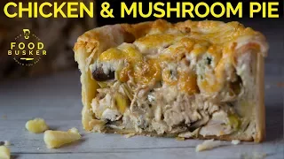 Creamy Chicken and Leek Pie. 