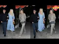 CLAUDIA SCHIFFER MATTHEW VAUGHN SOFIA RICHIE HER HUSBAND CELEBRATE ELLIOTS31ST BIRT AY DINNER