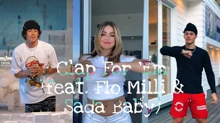 clap for em feat flo milli u0026 sada baby tiktok dance compilation 