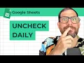 How to Create Checklist that Unchecks Daily