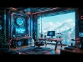🌌 Cyber Focus Lofi: 2-Hour Lake & Mountain Coding Escape