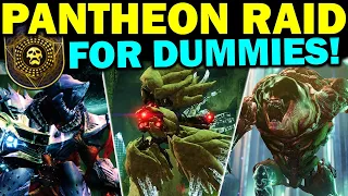 PANTHEON MORGETH SURPASSING FOR DUMMIES Complete Raid Guide Walkthrough Destiny 2