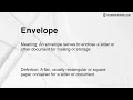 Envelope Meaning