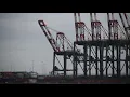 Waterfront Special Relocating a Gantry Crane at Maher Terminals
